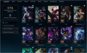 CONTA GOLD LOL 77 SKINS 151 CHAMPIONS - League of Legends