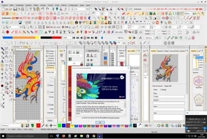 Wilcom Embroidery Studio E4.2 mais Coreldraw X8 - Softwares e Licenças