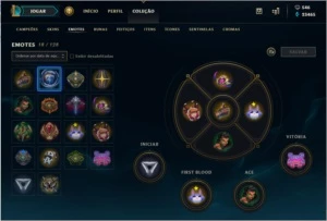 Conta LOL Elo OURO II - League of Legends