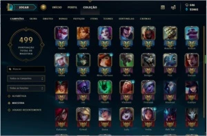 Conta LOL Elo OURO II - League of Legends