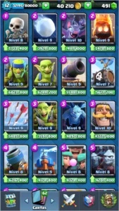 Conta Clash Royale nv12