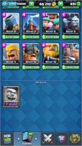 Conta Clash Royale nv12