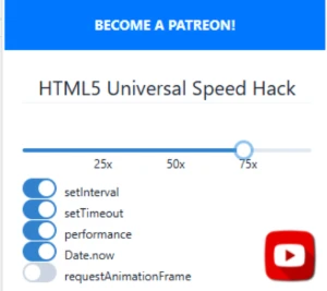 HTML5 Universal Speed Hack Velocidade 100x - Outros