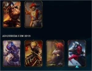 Conta plat 1 boa para smurfar - League of Legends LOL