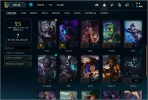 Conta league of legends diamante4 LOL