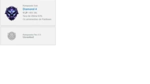 Conta league of legends diamante4 LOL