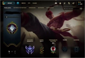 Conta league of legends diamante4 LOL