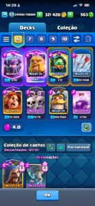 Conta de Clash Royale de 10k