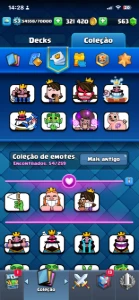 Conta de Clash Royale de 10k