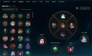 Conta LOL 92 skins - League of Legends
