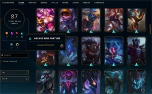 Conta LOL 92 skins - League of Legends
