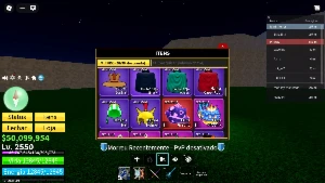 Conta Blox Fruits— Spirit, CDK, V4,2 Hakis Lendários,LV 2550 - Roblox