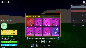 Conta Blox Fruits— Spirit, CDK, V4,2 Hakis Lendários,LV 2550 - Roblox