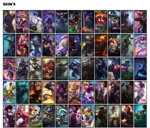 CONTA LEAGUE OF LEGENDS LVL 266 LOL