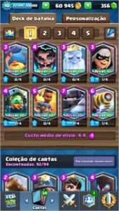CONTA CLASH ROYALE - NVL 10
