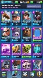 CONTA CLASH ROYALE - NVL 10