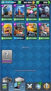 CONTA CLASH ROYALE - NVL 10