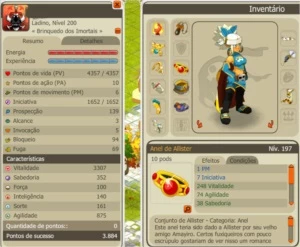 ROUB LVL 200 COM SET - DOFUS SPIRITIA