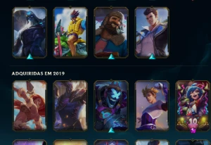 Conta 224 League Of Legends Barato LOL