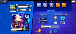 Conta Com 15K Troféus / 4 Prestigios - Brawl Stars