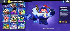 Conta Com 15K Troféus / 4 Prestigios - Brawl Stars