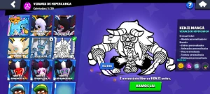 Conta Com 15K Troféus / 4 Prestigios - Brawl Stars