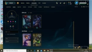 Conta UNRANKED LUX ELEMENTALISTA! - League of Legends LOL