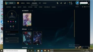 Conta UNRANKED LUX ELEMENTALISTA! - League of Legends LOL