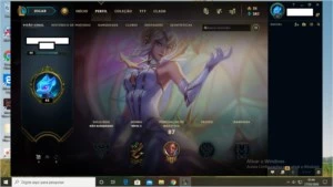 Conta UNRANKED LUX ELEMENTALISTA! - League of Legends LOL
