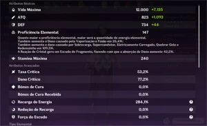 Conta Genshin Impact // 9 personagens 5*