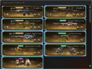 Conta de Crossfire 9 VIPs - TROCO EM SKIN DE FACA NO CS GO - Counter Strike
