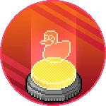 Holo Pato (raro antigo) Habbo