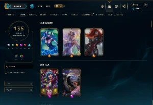 Ouro 2 com TODOS os Champs e 135 Skins ( MID / ADC / SUP ) - League of Legends LOL