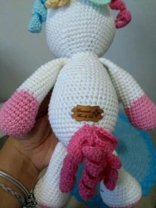 Unicórnio Baby da Artesanato Flor de Lis - Artesanato e Personalizados