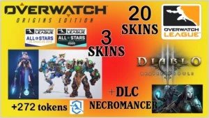 Vendo Conta Overwatch Diamante + Skins Liga - Blizzard