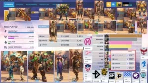 Vendo Conta Overwatch Diamante + Skins Liga - Blizzard