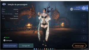 Conta level 75 MIR4 SA2-SA84
