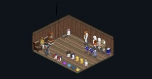 Conta habbo 2010  | cachecol oversize | +1600 mobis