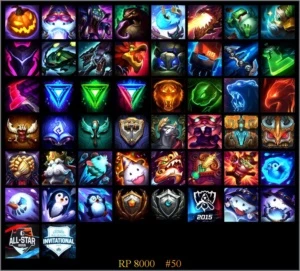 conta nv 30 ouro 5 - League of Legends LOL