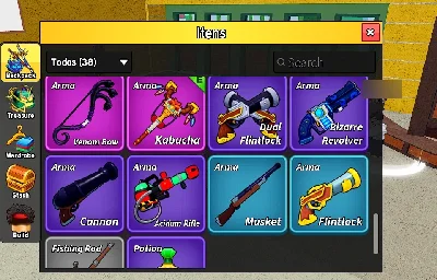 Conta Blox Fruits - Roblox