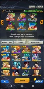 Conta dragon ball legends com melhores personagens do jogo