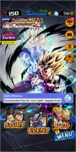 Conta dragon ball legends com melhores personagens do jogo