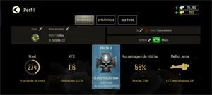 Conta Tacticool lvl 270