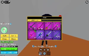 Conta de blox fruit com muito dinhero misitcas no inventario - Roblox