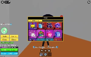 Conta de blox fruit com muito dinhero misitcas no inventario - Roblox