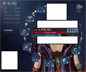 Mago 74/95k Power/Guild Domin(Vales e castelos)/3 Pets Épico - MIR4