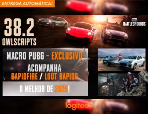 MACRO - PUBG STEAM E PUBG LITE - (VITALICIO) MOUSES LOGITECH
