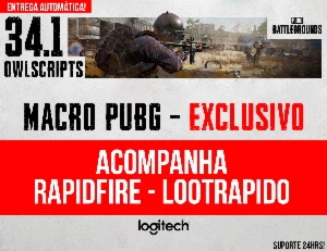 MACRO - PUBG STEAM - (VITALICIO) MOUSES LOGITECH