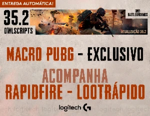 MACRO - PUBG STEAM - (VITALICIO) MOUSES LOGITECH