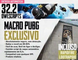 MACRO - PUBG STEAM - (VITALICIO) MOUSES LOGITECH